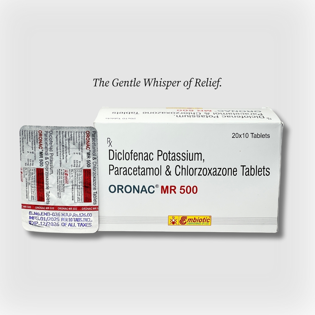Oronac-MR 500 Tablet